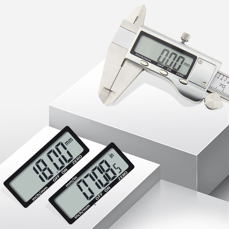 Digital Calipers Metal case 6-Inch 150mm Stainless Steel Electronic Digital Vernier Caliper Metal Micrometer Measuring