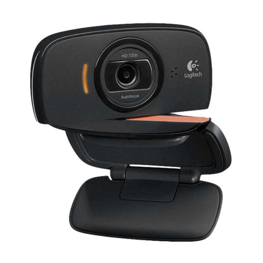 Logitech B525/C525 720P HD Webcam with Mic Rotatable Computer Desktop Laptop Auto Focus Web Camera for Video Calling Conference: C525