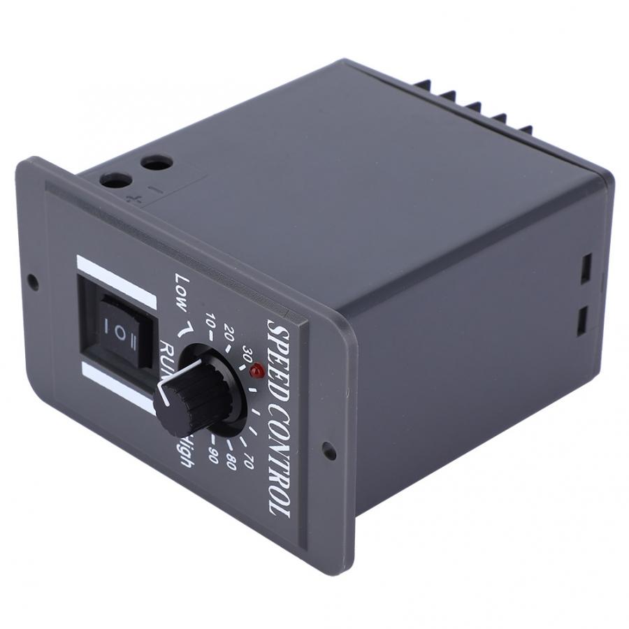 Dc motor hastighedsregulator reducer motor regulator kontrol switch cw/ccw 12v/24v/36v/48v 6a motor controller frem og tilbage