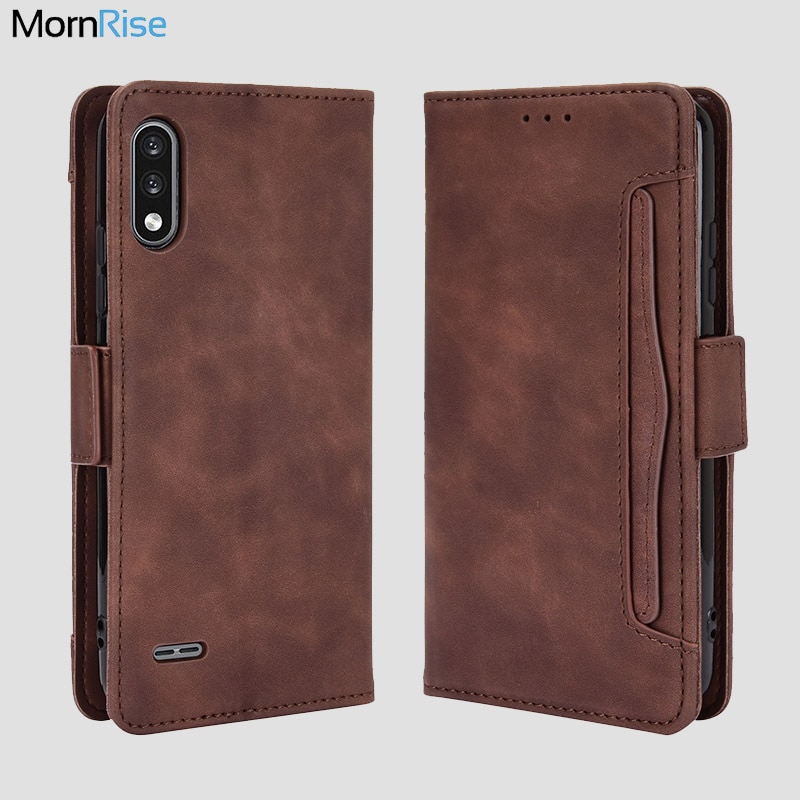 Étui portefeuille en cuir à rabat pour LG K22, couverture de livre magnétique de luxe pour téléphone portable