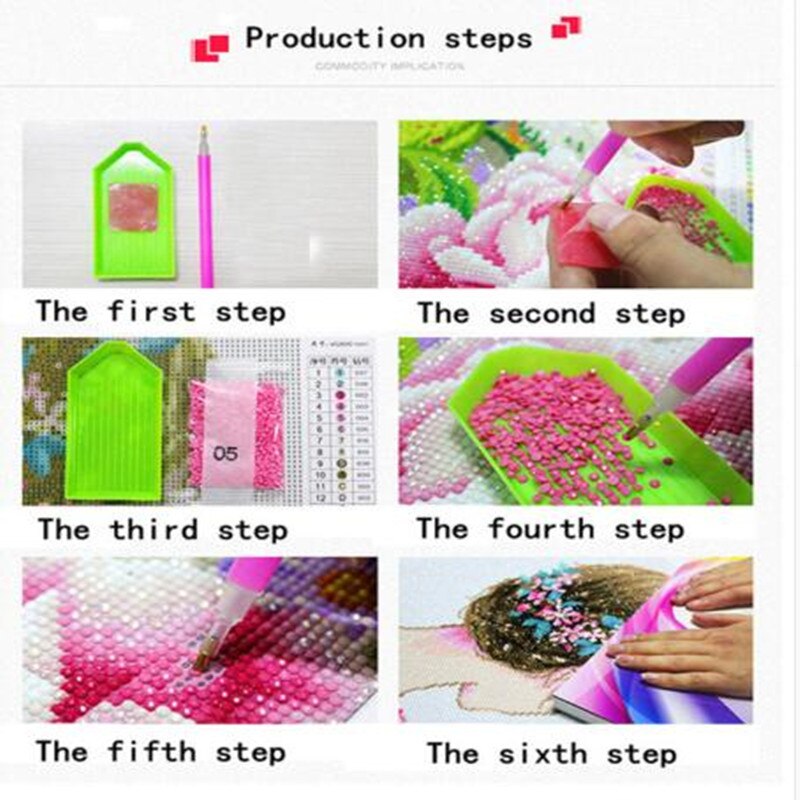 G. DIY Four Seasons Tree Diamond Painting Embroidery Rhinestone Crystal Material Package 30x30cm Home Decoration