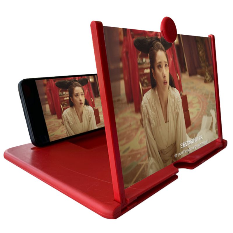 3D HD Mobile Phone Adjustable Angle Magnifier Projector Screen For Movies Videos