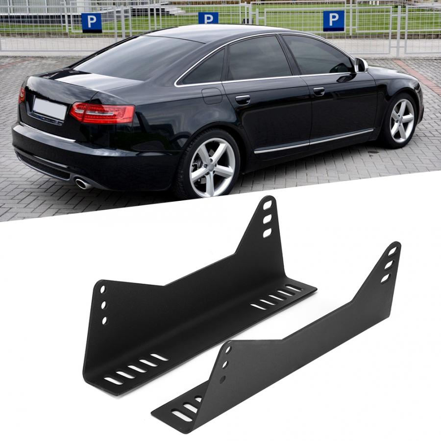 2pcs Vehicle Bucket Seat Side Mounts Brackets Modification Universal Car seat bracket accessories