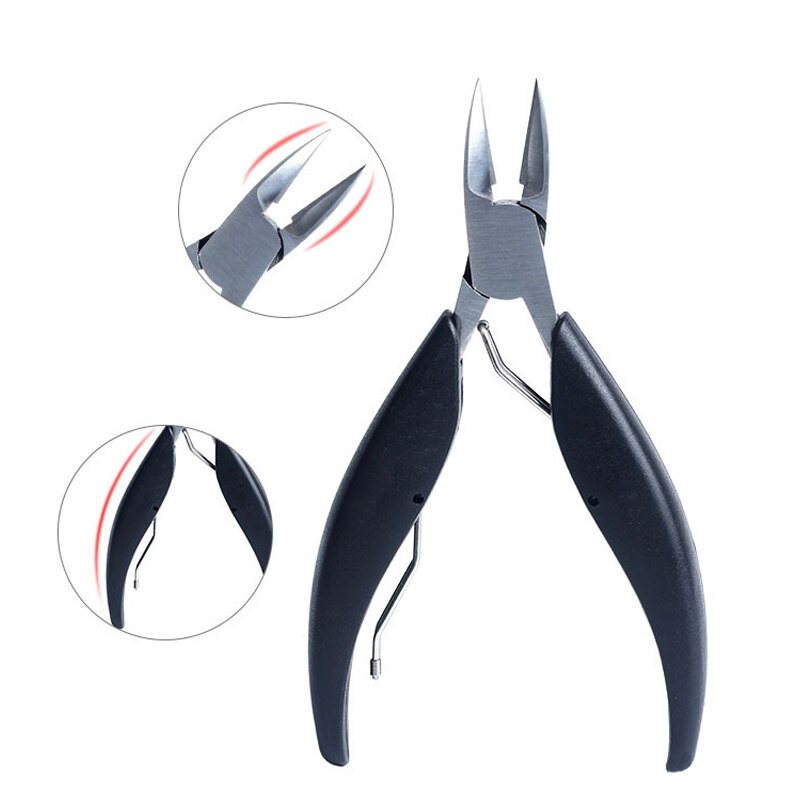 Coupe-ongles pour ongles épais incarnés ongles lourds ciseaux à ongles coupe outils d'ongles EY669