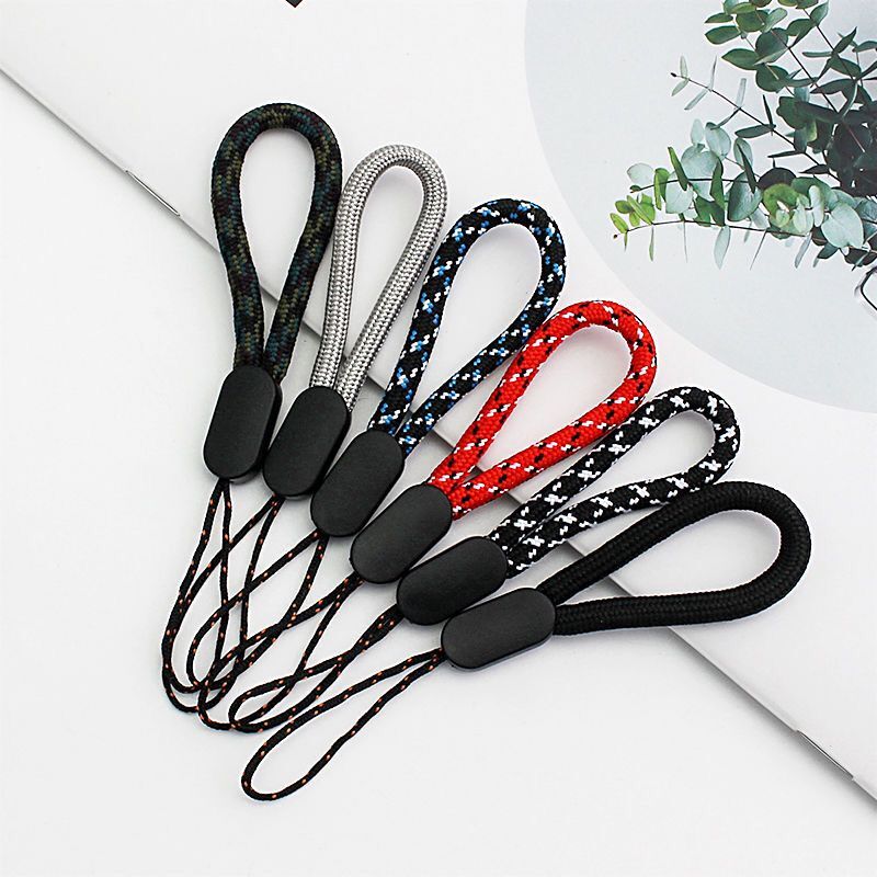 Hand Wrist Lanyard String Korte Grip Lanyard Mobiele Telefoon Strap Voor Usb Flash Drive Sleutelhanger Id Badge Houder Diy Hang touw