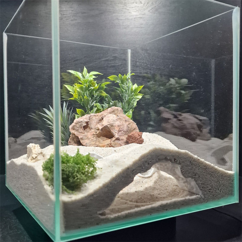 Drukowany w 3D podziemny schron robić jaskini dla gadów, jaszczurek, krewetek i ryb, dekoracja terrarium, dekoracje robić akwarium.