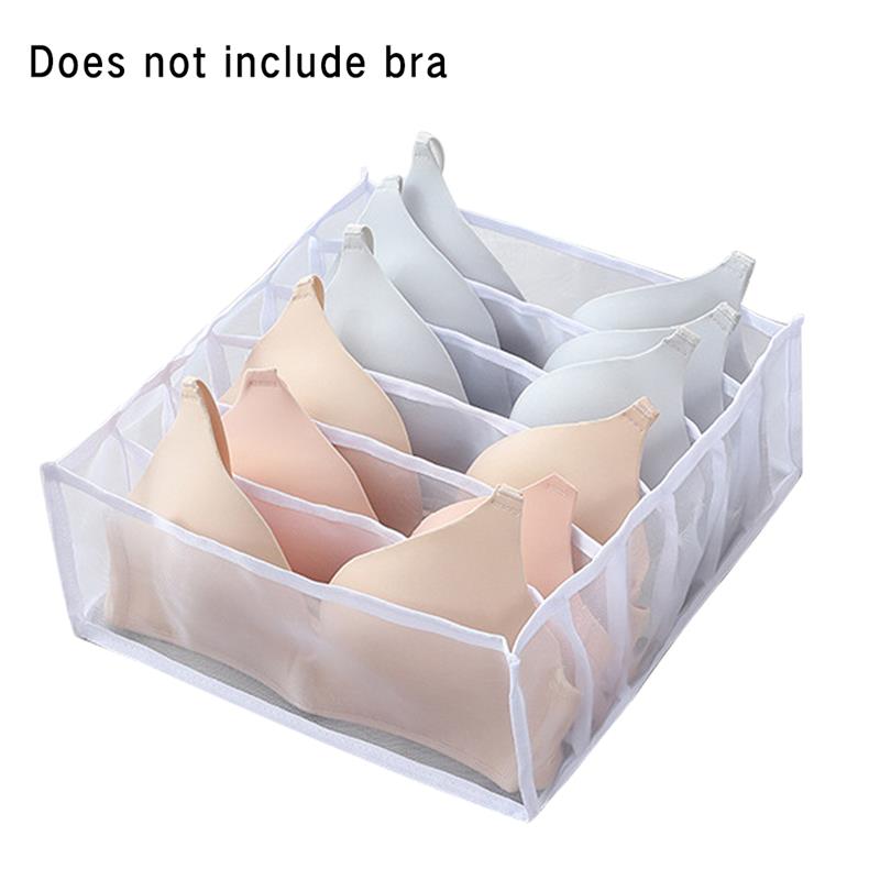 Bielizna organizator składana tkanina szuflada organizator skarpety organizatorzy szuflada schowek pojemniki na skarpetki majtki biustonosz bielizna: A underwear 6 krata