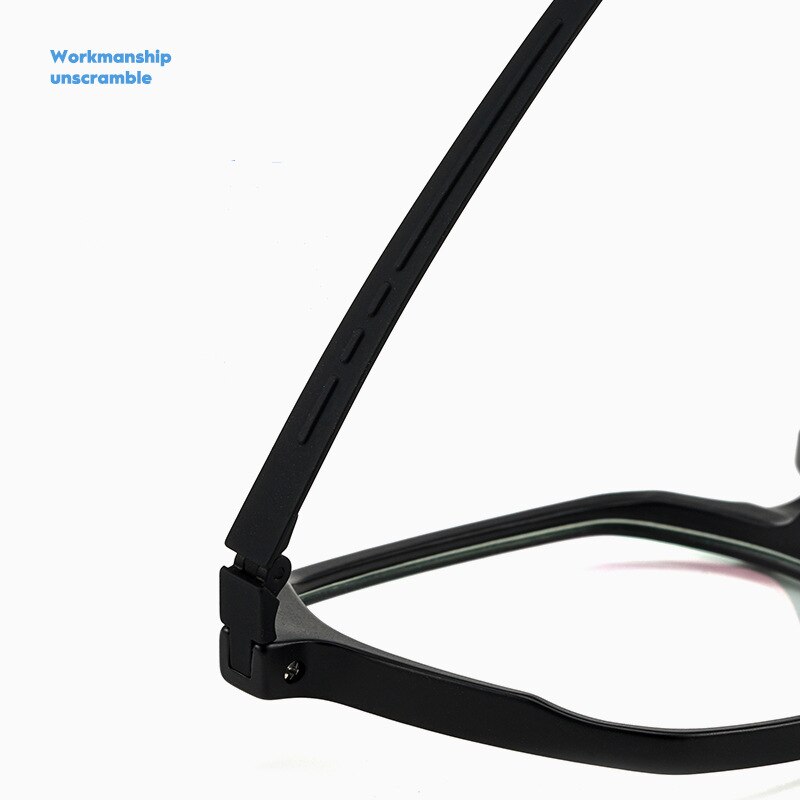 YIMARUILI Transparent Retro Titanium Optical Prescription Eyeglasses Frame Ultra Light TR90 Decorative Myopia Glasses Frame 9705