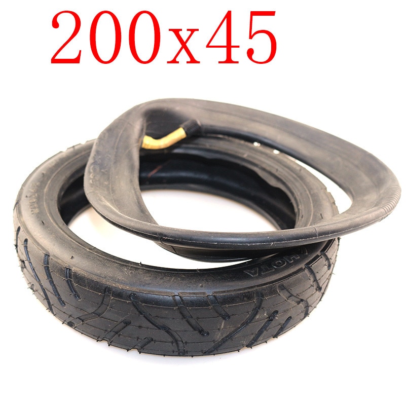 8- tommer 200 x 45 dekk indre slange 200*45 dekk passer elektrisk scooter barberhøvel scooter e-scooter sammenleggbar barberhøvel e-scooter