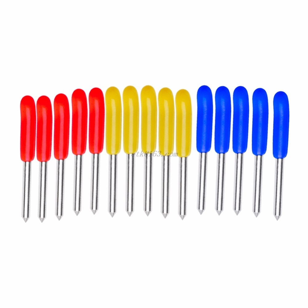 Plotter de corte de cuchillas de 60 grados, 30, 45, para hoja de corte de vinilo Pcut, oferta, 5 uds.
