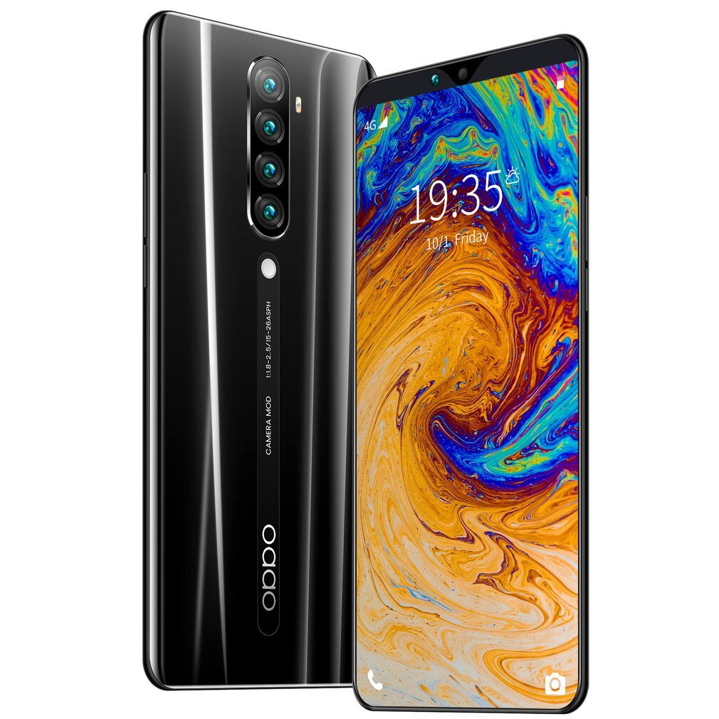 Del telefono Mobile Rino5 Smart phone 6.3 pollici 1G + 8GB 8 + 16MP Android dual SIM del cellulare multi-lingua di sostegno del telefono mobile: Black / American