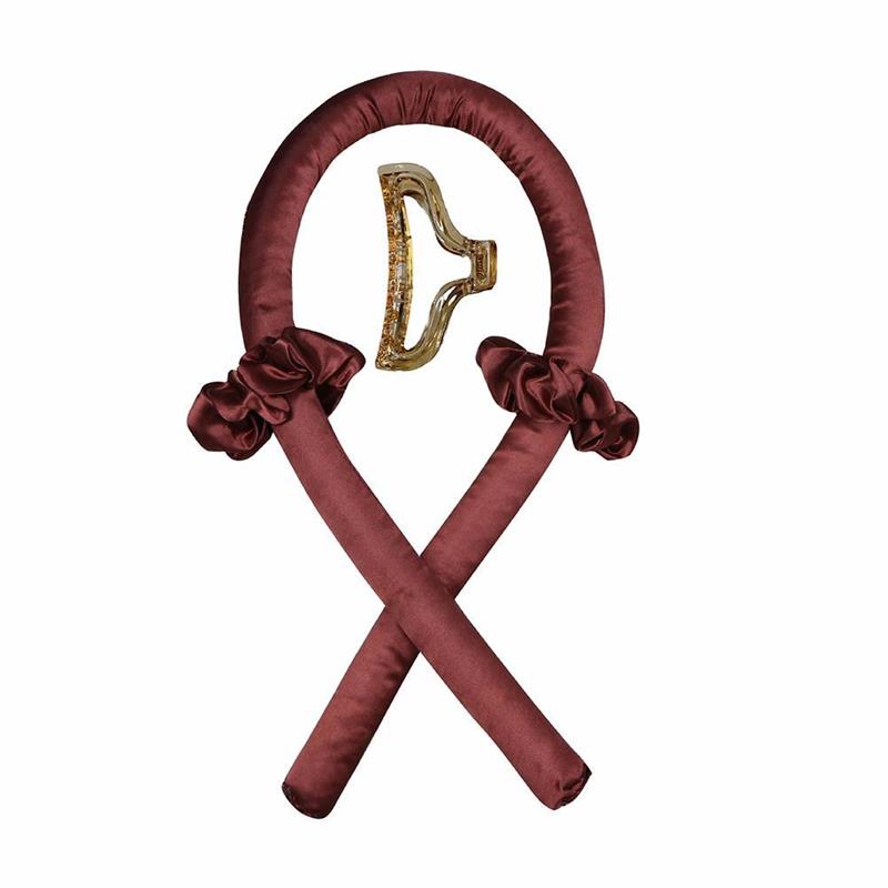 Ruban en soie pour boucler les cheveux, sans chaleur, bigoudis, doux, pour dormir: 5