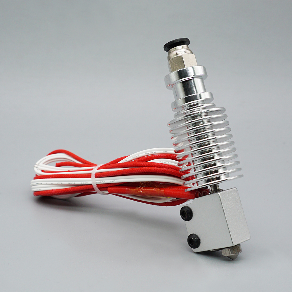 3D Printer Onderdelen E3D V6 Vulkaan Hotend Grote Diameter Nozzle 1.75Mm/0.6 0.8 1.0 1.2Mm 12V/24V Remote Print J-Head