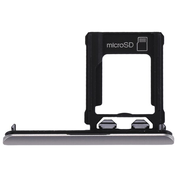 Bandeja de tarjeta Micro SD para Sony Xperia XZ1: Plata