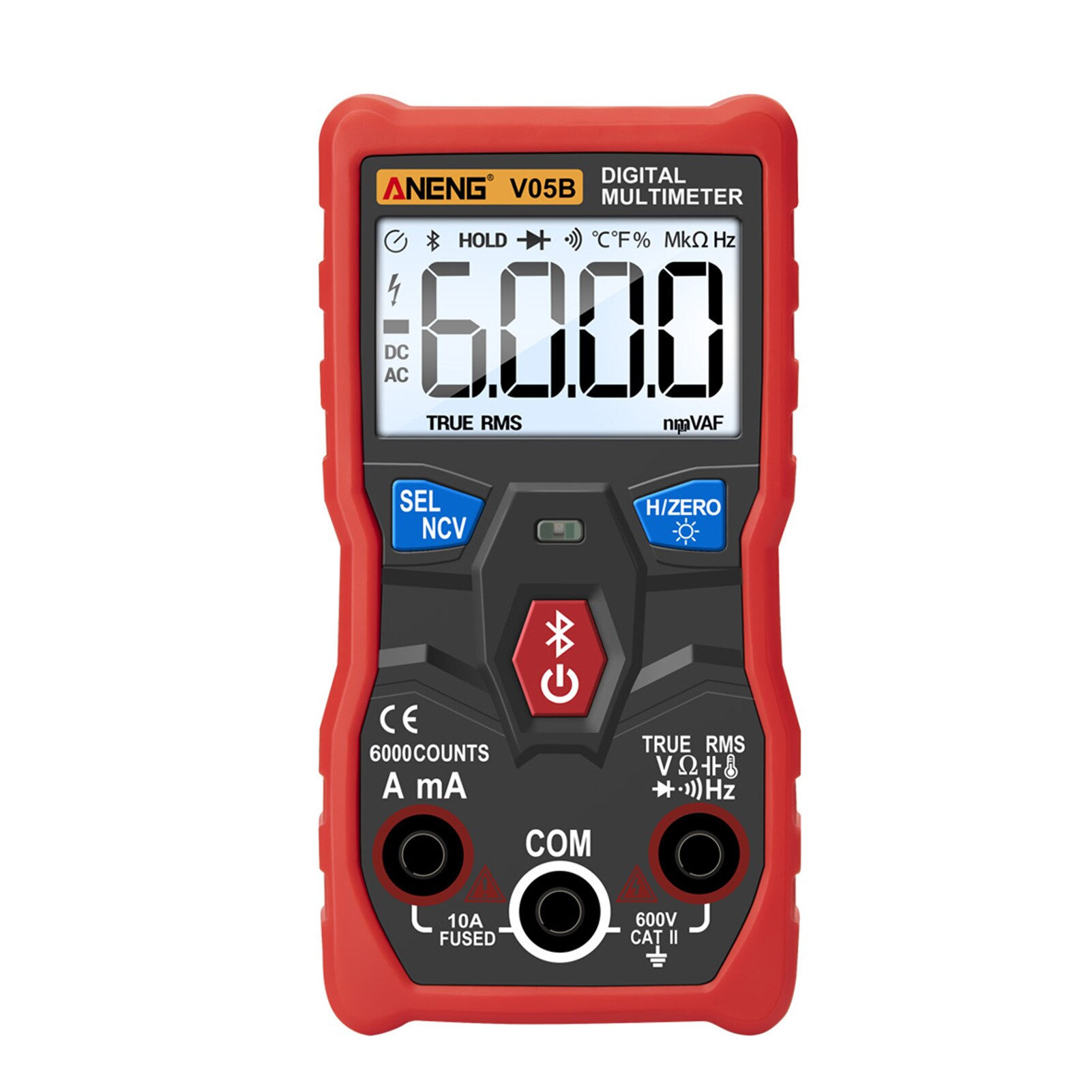 Digital multimeter elektriske instrumenter analyse app kontrol bluetooth trådløs måling håndholdt tester kapacitans abs