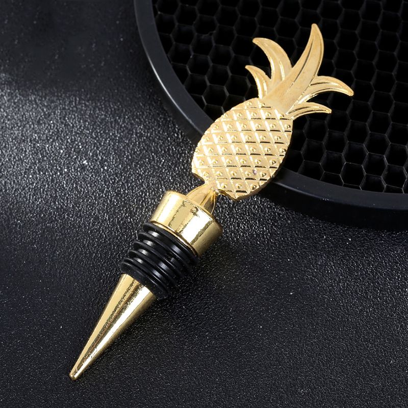 Ananas champagne rödvin flaskpropp vakuumförseglad twist valentins bröllop gynnar  h7ed