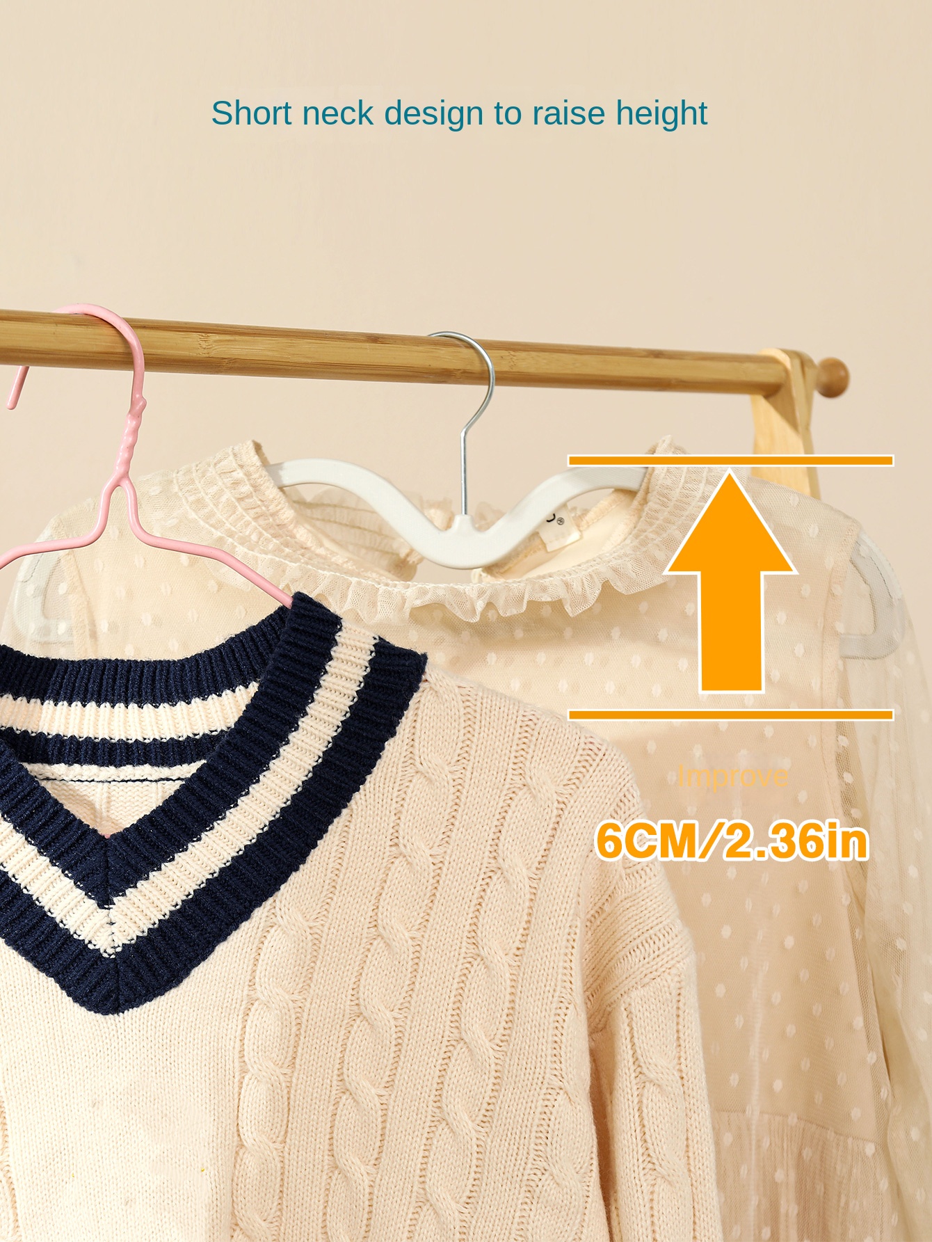10 perchas de plástico antideslizantes: versátil y sin rastro para ropa, sujetadores y más, ideales para almacenamiento en el hogar y exhibición al por menor