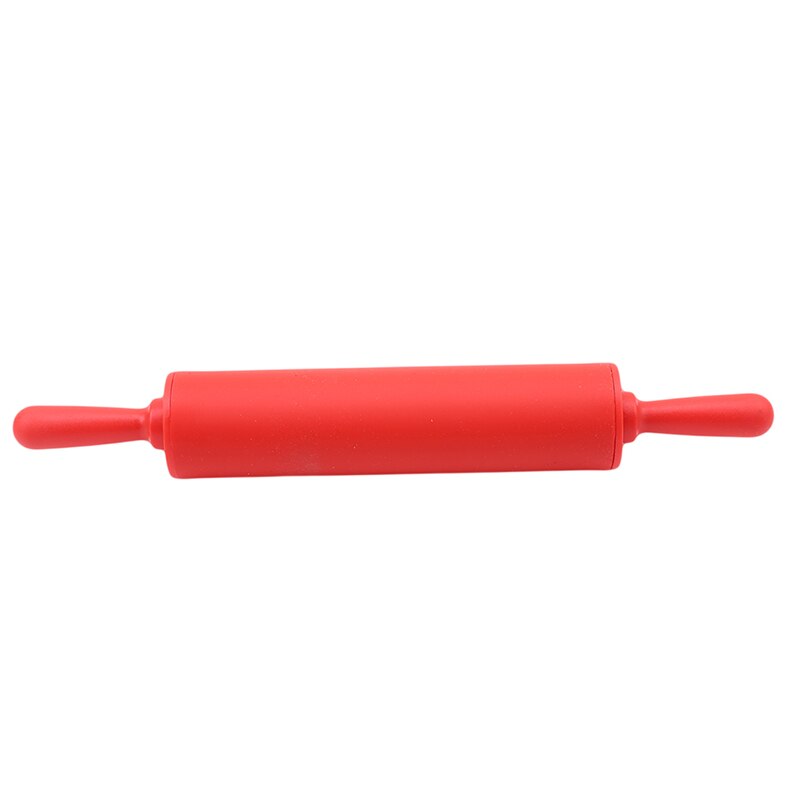 Non-stick Siliconen Food Grade Deegroller Fondant Rolling Pin Diy Keuken Gereedschap Knoedel Roller Cake Bakvormen Gereedschap 30x4.2cm