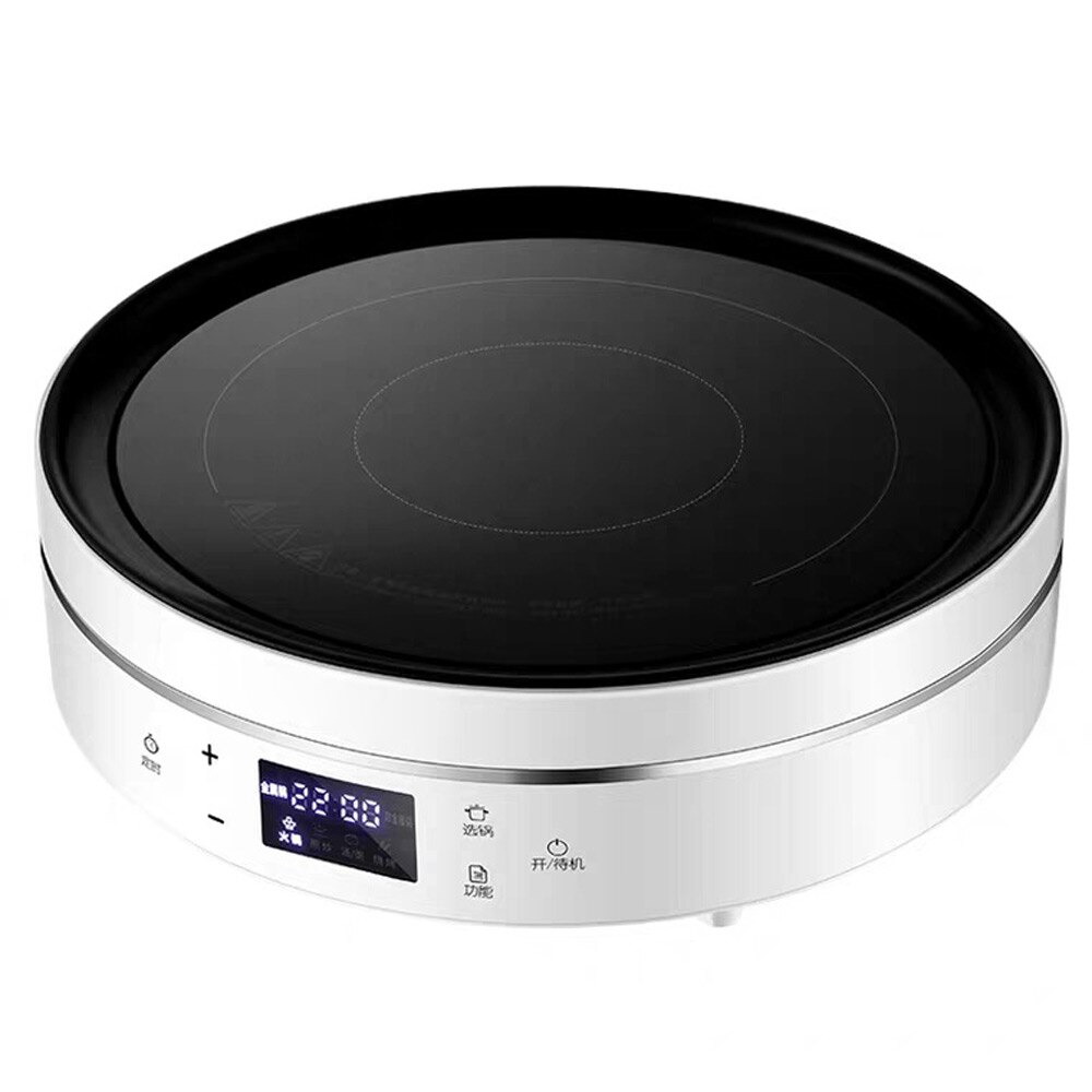 2200W Household Electric Ceramic Stove Oven Cooker Electric Ceramic Stove High Efficiency Safety Touch Button Ceramic Oven