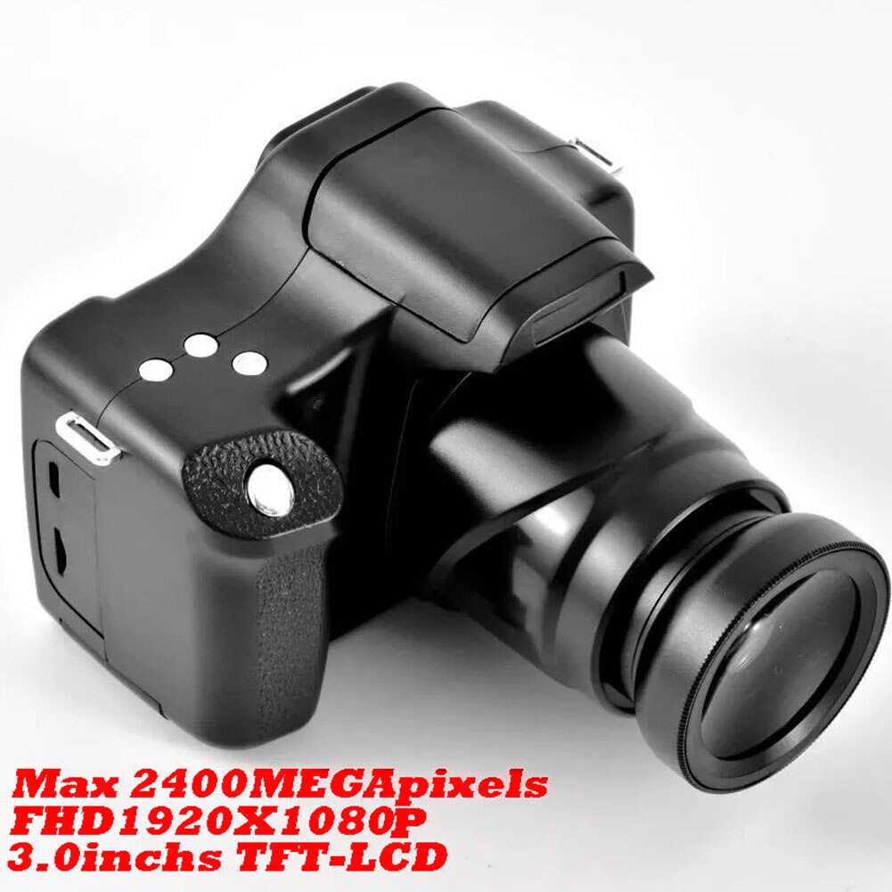 Digital Video Camera - 1080P HD - 18X Digital Zoom - Anti-Shake - Wide-Angle Lens