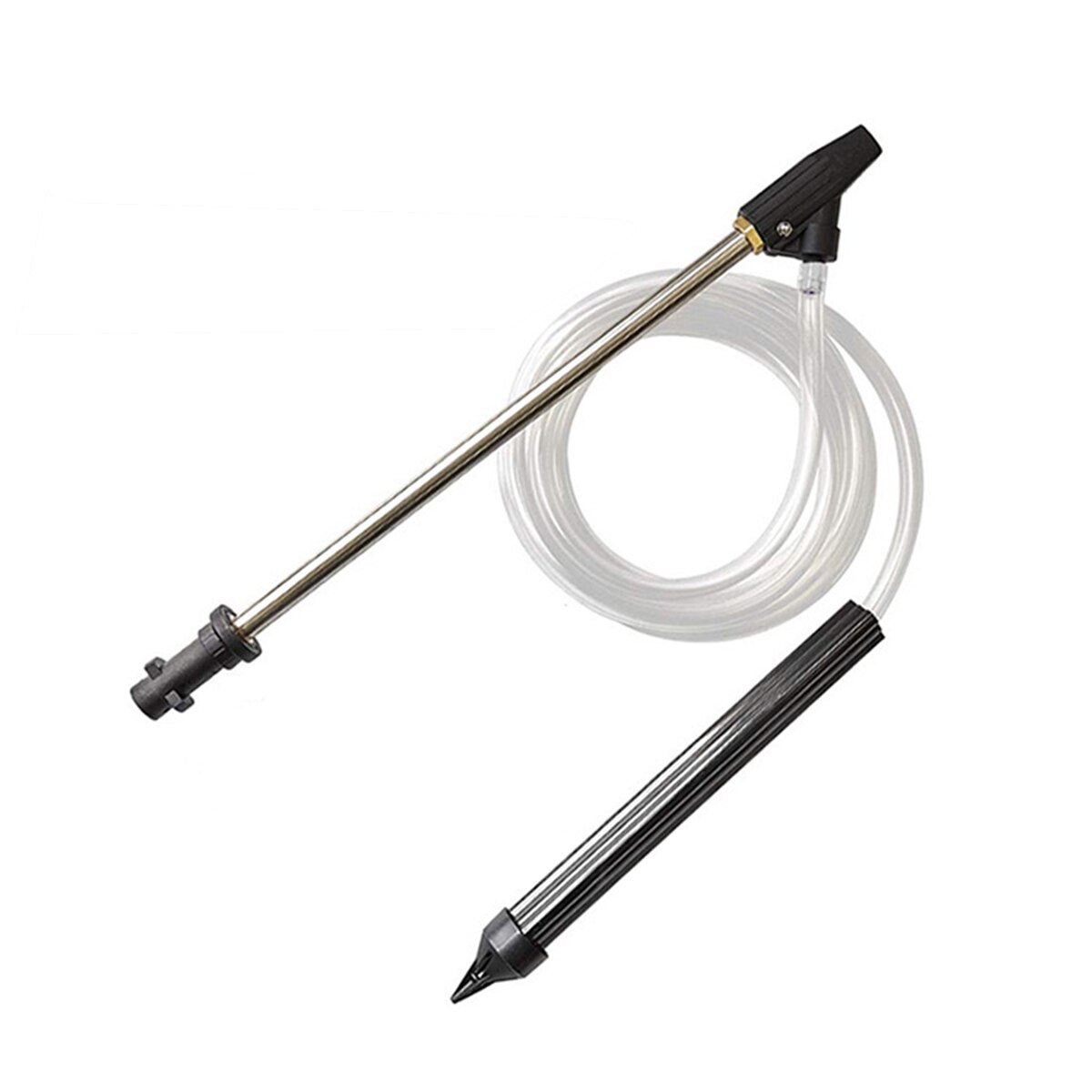 Lanza de pulverización de alta presión, boquilla Turbo + Tubo de chorro de arena para lavadora de coche Serie K, chorro de arena húmeda, accesorios para coche