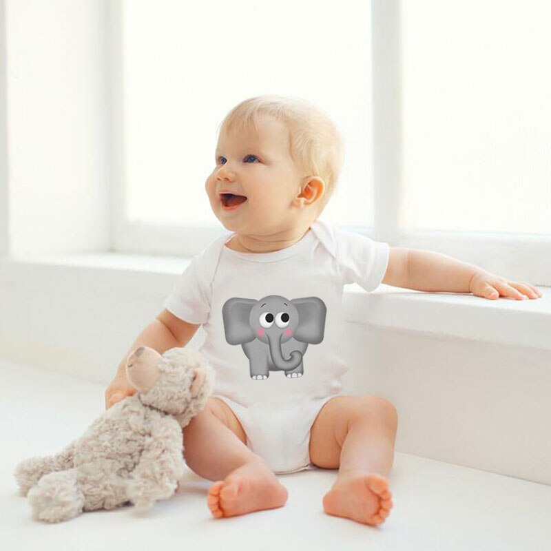 DERMSPE Casual Pasgeboren Baby Jongen Meisje Korte Mouw Letter Print Mijn Broers Hebben Staarten Romper Baby Kleding Wit