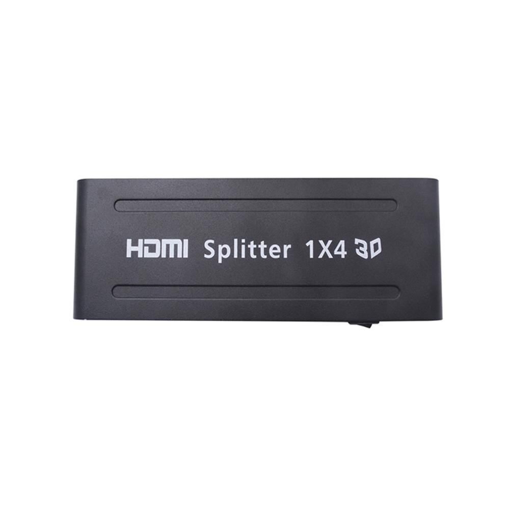 1 Input 4 Output HDMI-compatible High Definition Divider Video Splitter VGA for DVD Player