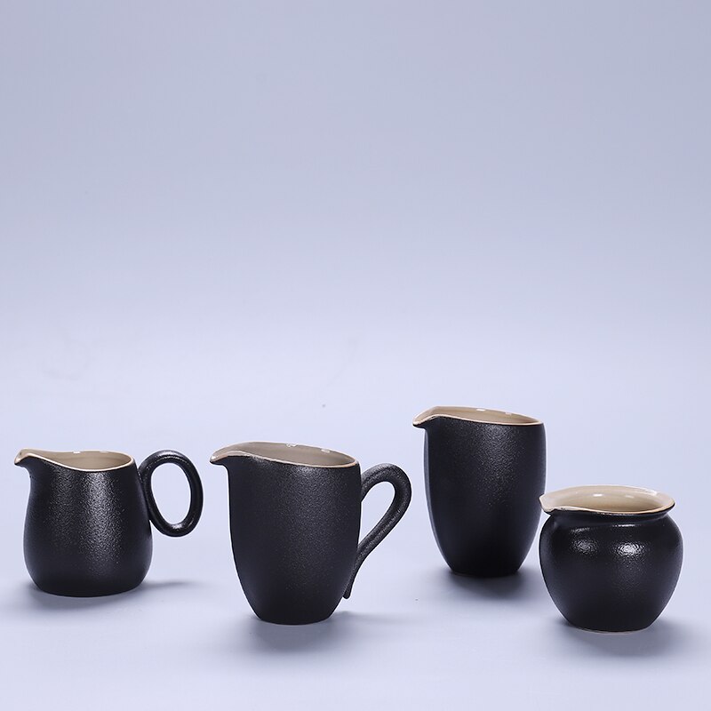 Muxianju, jarras de té de cerámica chinas, accesorios de té chahai gongdaobei kung fu