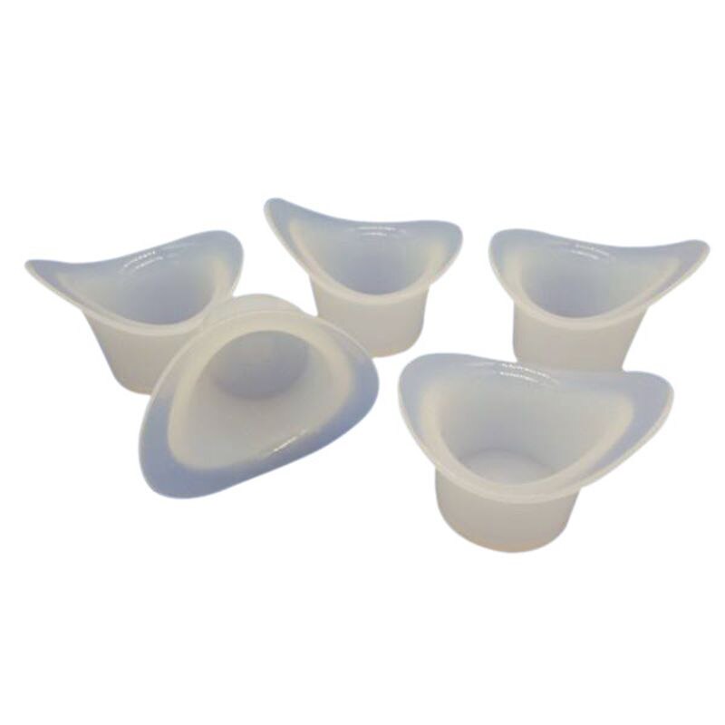 10pcs Eyewash Cup Silicone Resuable Soft Eye Bath Cup Eye Wash Cup