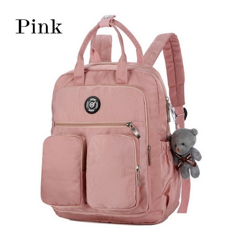 Women School Backpacks Anti Theft USB Charge Backpack Waterproof Bagpack School Bags Teenage Girls Travel Bag