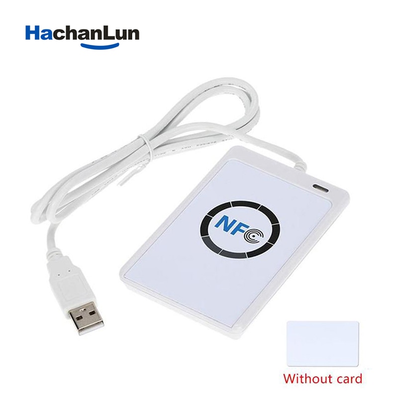 NFC Reader USB ACR122U Contactless Smart Ic Card And Writer Rfid Copier Copier Duplicator Writable Clone SDK USB S50