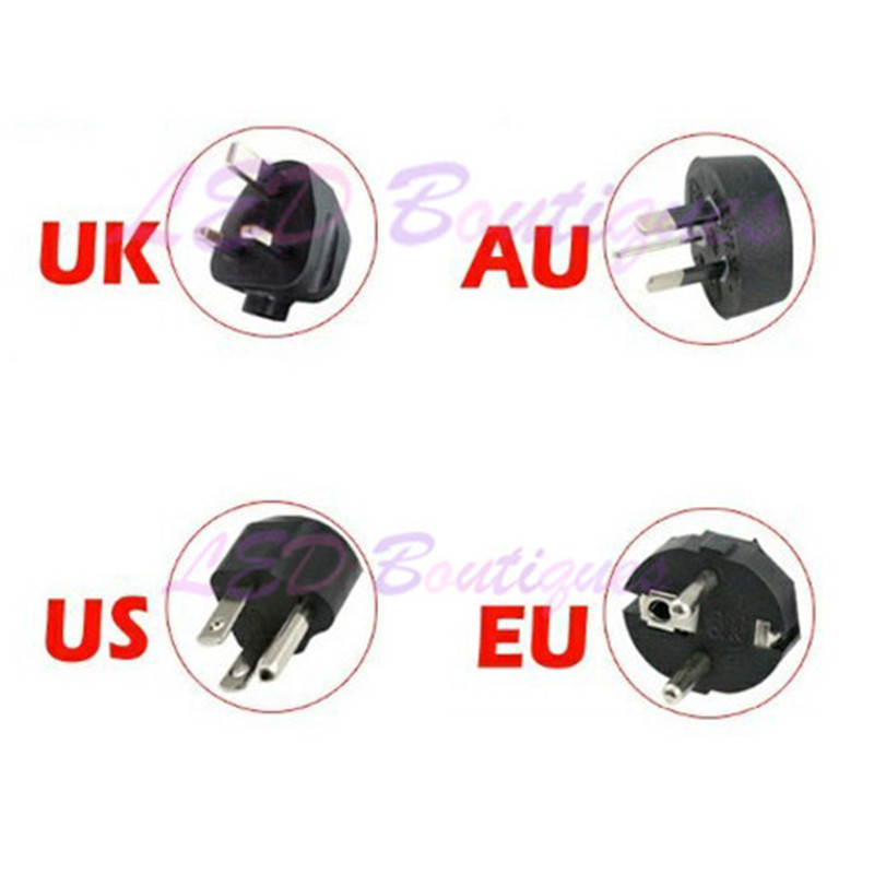 Hele DC 12 V 5A 60 w voor ws2811 5050 3014 3528 2835 6830 5630 led strip stroomvoorziening adapter plug AC 110-240 V