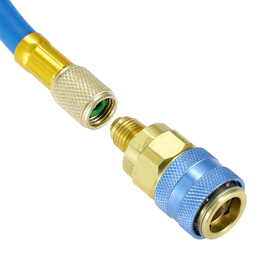 R134A niedrig hoch Auto Auto Schnellkupplung Stecker Durcheinander Adapter Auto Klimaanlage Kältemittel Einstellbare AC vielfältig Messgerät