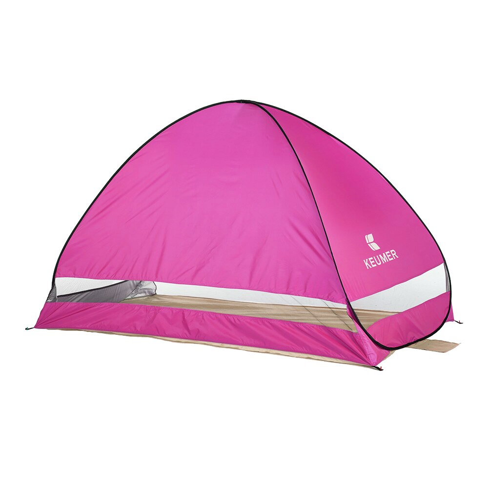 KEUMER 2x1.2x1.3m tenda da campeggio esterna pop-su automatica viaggi anti UV riparo per il suola Cabana pesca escursionismo picnic tenda da spiaggia