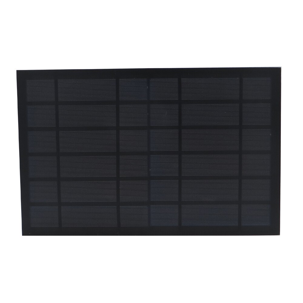 6v 1670ma 10 watt 10w solcellepanel standard epoxy polykrystallinsk silicium diy batteri opladningsmodul mini solcelle legetøj