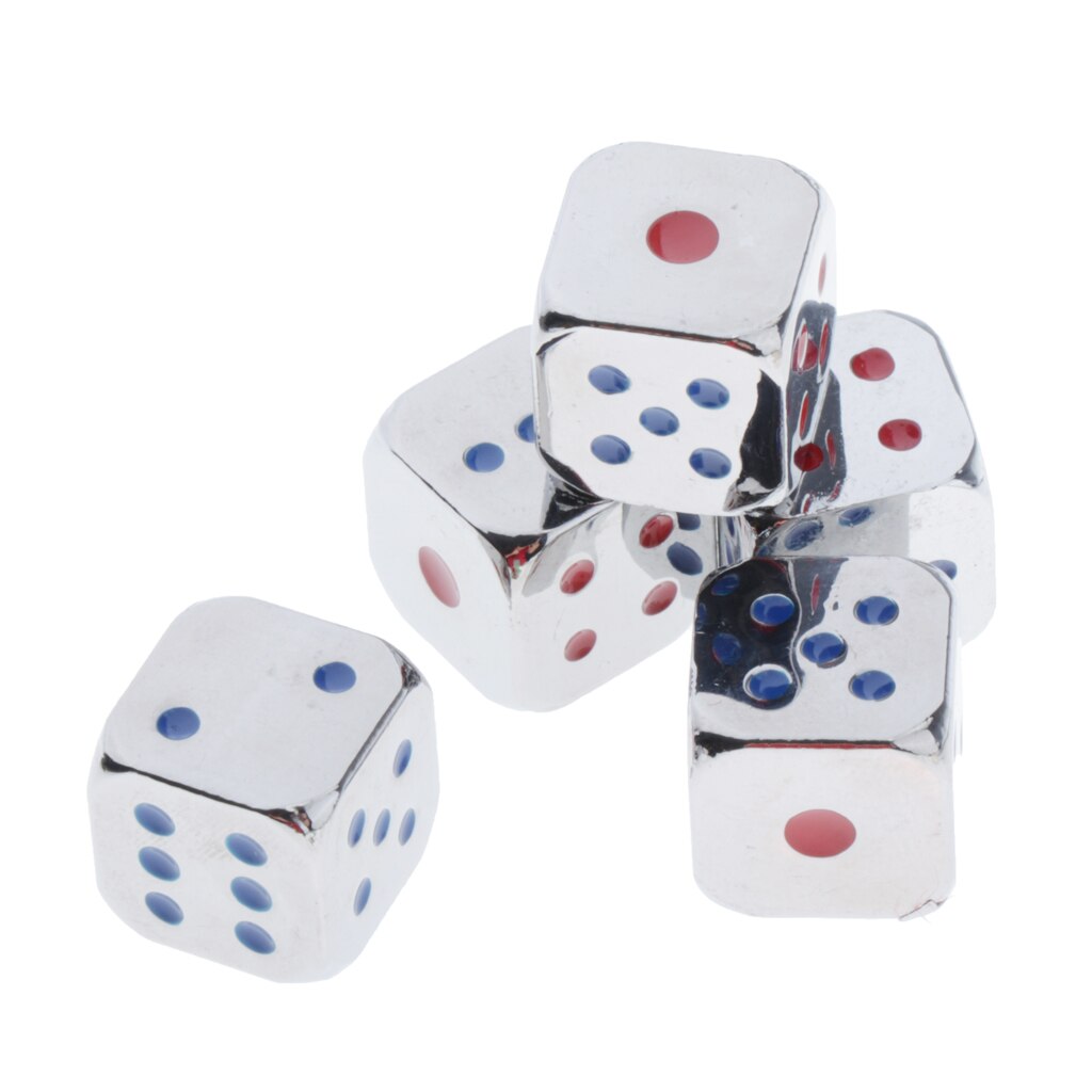 Professionelle Bambus Holz Würfelbecher mit 5Stck 6 Seitige Würfel Punkt Würfel für Farkle Spiele