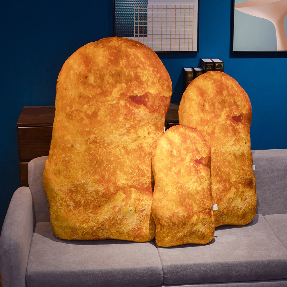 Creatieve Speelgoed Grote Kip Nuggets Kussens Knuffel Cartoon Grappig Simulatie Kip Nugget Drumstick Kussen