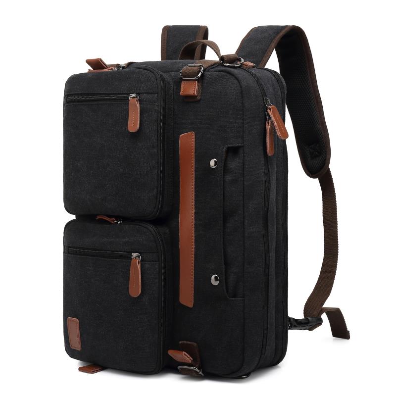 Backpack 15.6/17.3Inch Laptop Backpack Nylon Waterproof Backpack Anti-theft Backpack Crossbody Backpack Men Shoulder Bag