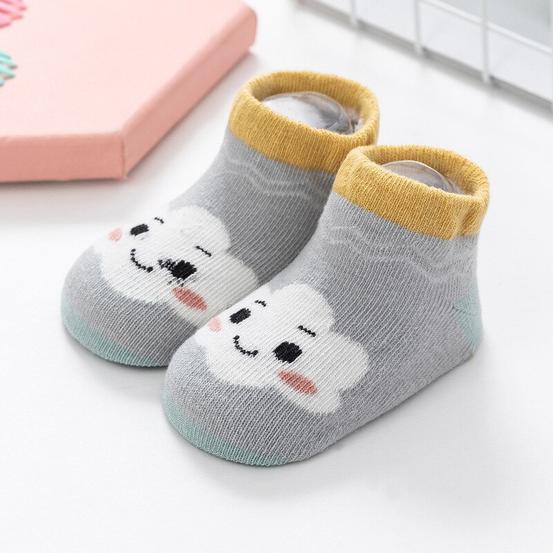 Babyjongenssokjes pasgeboren accessoires cartoon baby meisjessokjes babykleding voetsokjes calcetines bebe recen nacido: 4 / M(1-3t)11cm