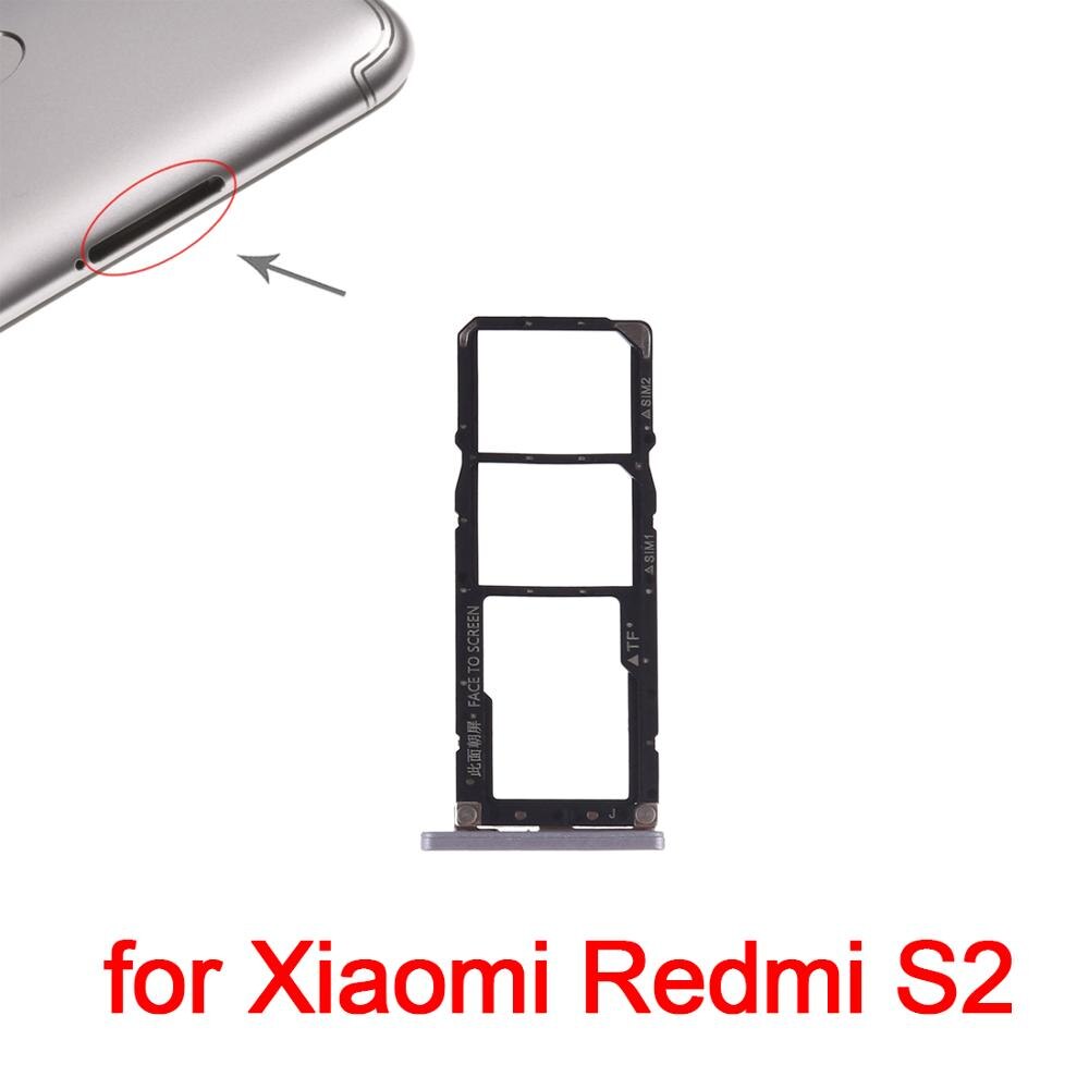 4 farben für Xiaomi Redmi S2 SIM Karte Tablett + SIM Karte Tablett + Mikro SD Karte für Xiaomi Redmi s2