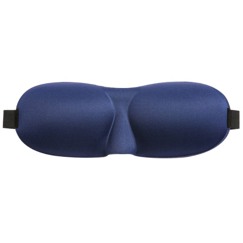 1pc 3d søvn øyemaske svart rød øyenskygge deksel myk silke 13 farger øyelapp kvinner menn reiser hjem bedre søvn for bind for øynene: 01