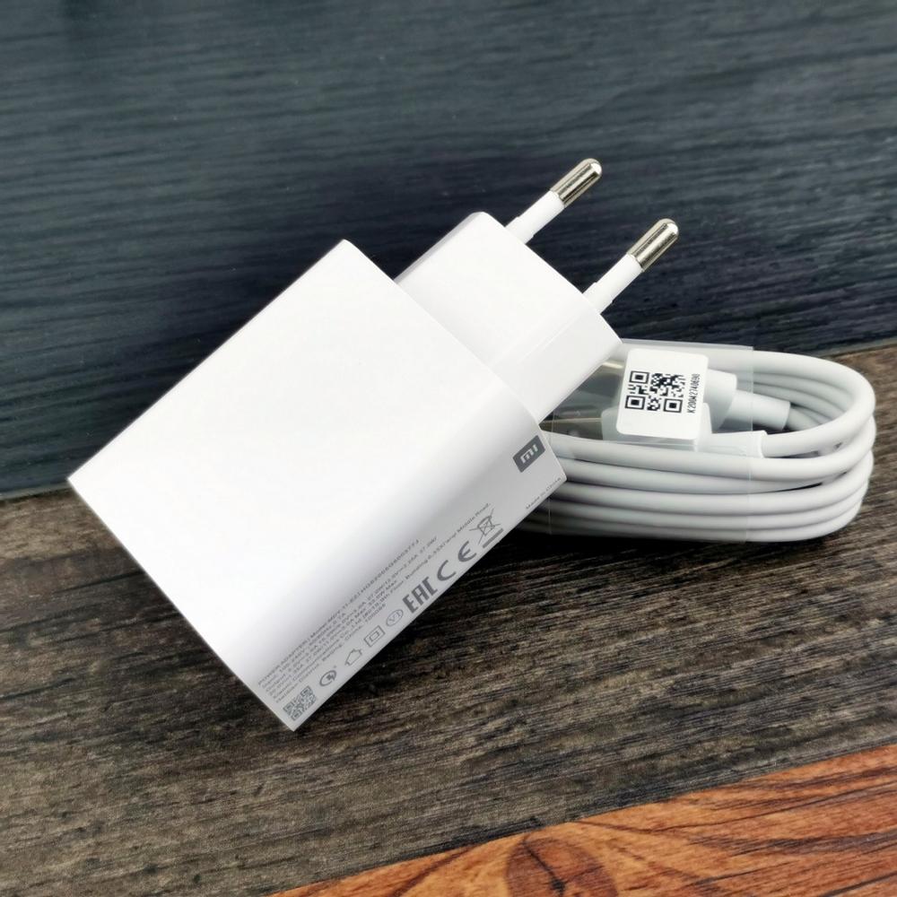 XiaoMi nowy 33W szybka ładowarka szybkie rodzaj Usb-C kabel QC4.0 turbosprężarka adapter robić ładowania dla Mi 10 zawodowiec 10 9 8 A3 Redmi K30 S K20 uwaga 9 zawodowiec: 33w ładowarka kit