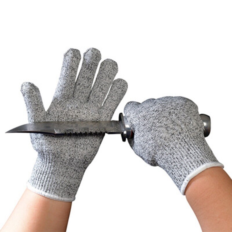 1 Paar Beschermende Anti Snijden Handschoenen Hppe Hand Tuinieren Handschoenen Food Grade Handschoenen Hoge Prestaties Niveau 5
