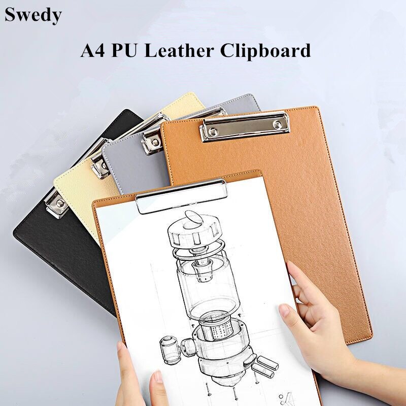 A4 Clipboard Board Clip Folder Filing Note Memo Paper Pad Stationery Clamp Document Writing Pad Filing