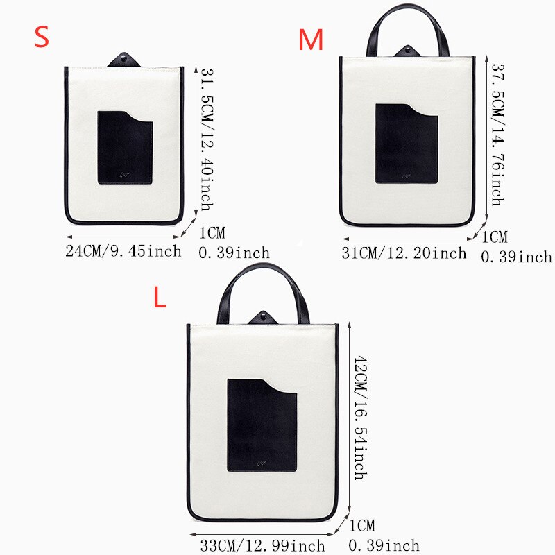 Moda teczki duża pojemność torba na laptopa dokument podróży Ipad Notebook organizator etui Tablet przechowywania ochrony torebka