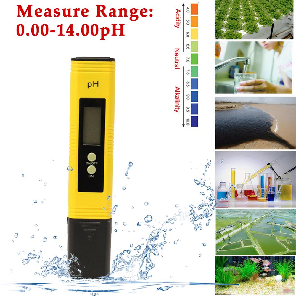 Lcd Digitale Ph Meter Portable Water Tester Digitale Ph Pen Aquarium Zwembaden Wijn Monitor Tds Waterkwaliteit Tester Meter