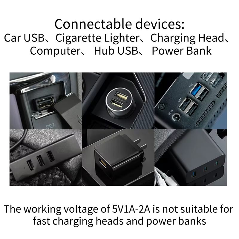 Bil-usb led-glödtrådslampa med touch-dimmer 5v retro led-lampa 0.3w bärbar belysning med plugg och uppspelning dekorativ atmosfärslampa