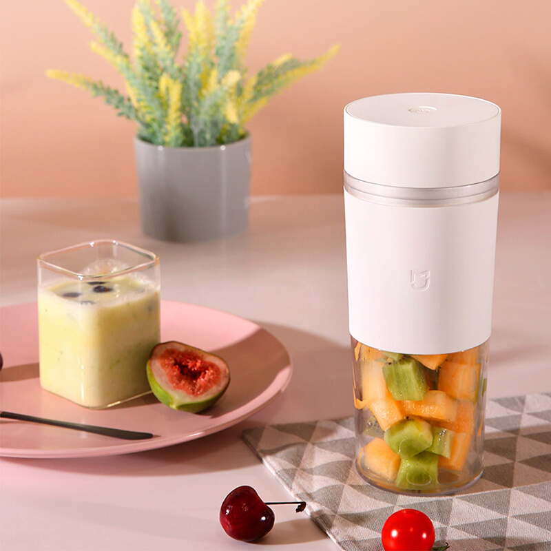 XIAOMI-exprimidor portátil MIJIA Original, Extractor de frutas de acero inoxidable, minilicuadora con USB, máquina para hacer zumo