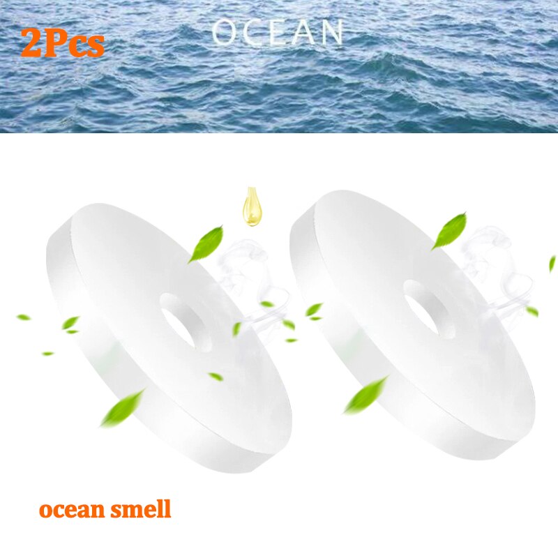 Auto Luchtverfrisser Solar Auto Parfum Geur Auto Rotatie Auto-Stijl Auto Aromatherapie Aroma Auto Accessoires Interieur: 2 pcs ocean