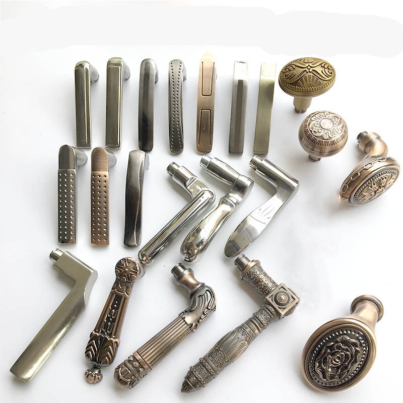 Security indoor door lock handle replacement accessories universal bedroom bathroom shower door pull knob handle Home Hardware